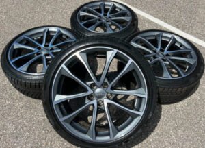 4 JANTES D'HIVER EN ALUMINIUM 19" ORIGINALES AUDI A4 S4 8W B9 8W0601025BF