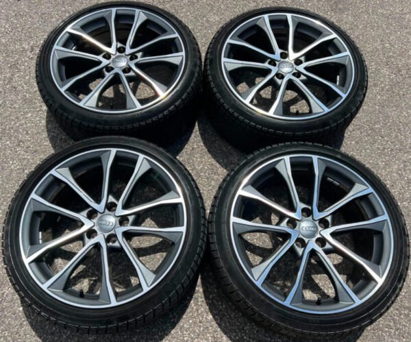 IMG_3749 4 JANTES D'HIVER EN ALUMINIUM 19" ORIGINALES AUDI A4 S4 8W B9 8W0601025BF