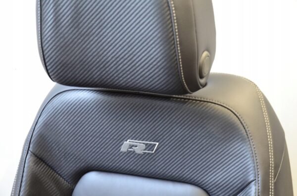 Intérieur VW PASSAT B8 LIFT R-LINE 2018 CUIR NOIR CARBONE NEUF