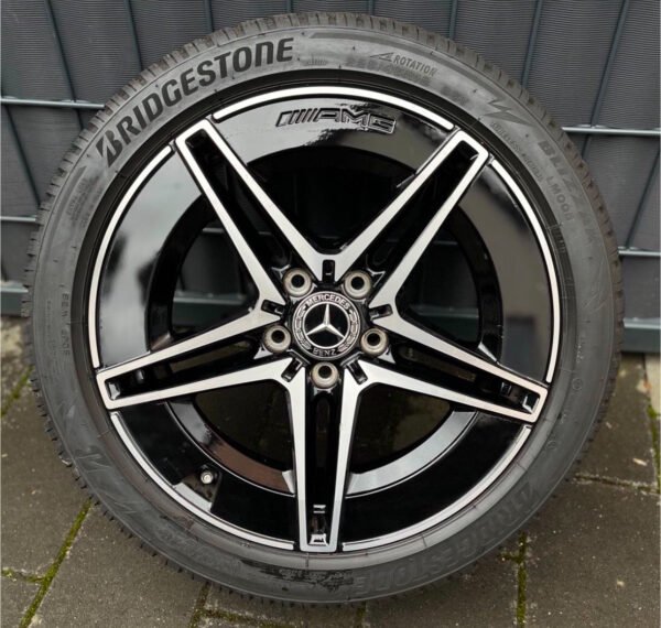 Jeu de roues d'hiver Mercedes 18 pouces