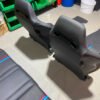 sièges Recaro en cuir véritable avec banquette arrière assortie pour la BMW E 34
