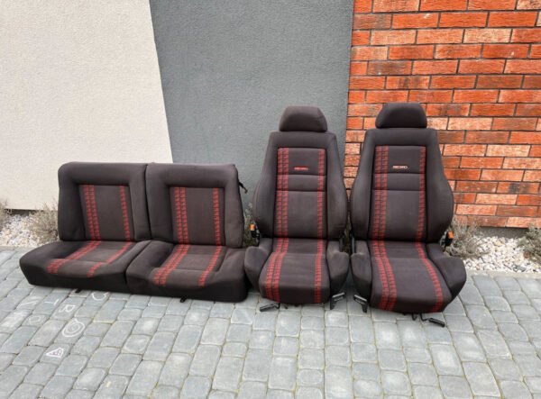 Sièges Recaro Cabriolet Sportline Golf 1 Mk1