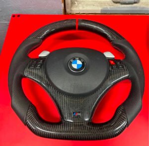 IMG_6415 Volant Automatique en Carbone E9x