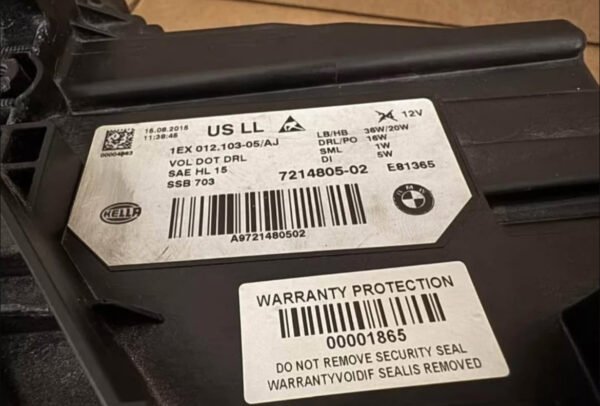 2016-2018 BMW F30 LED Phares Adaptatifs