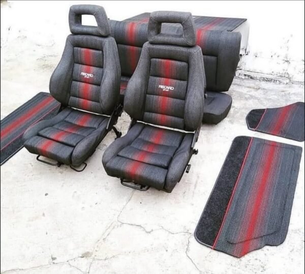 Kit complet Recaro Laguna Red – VW Golf Mk2
