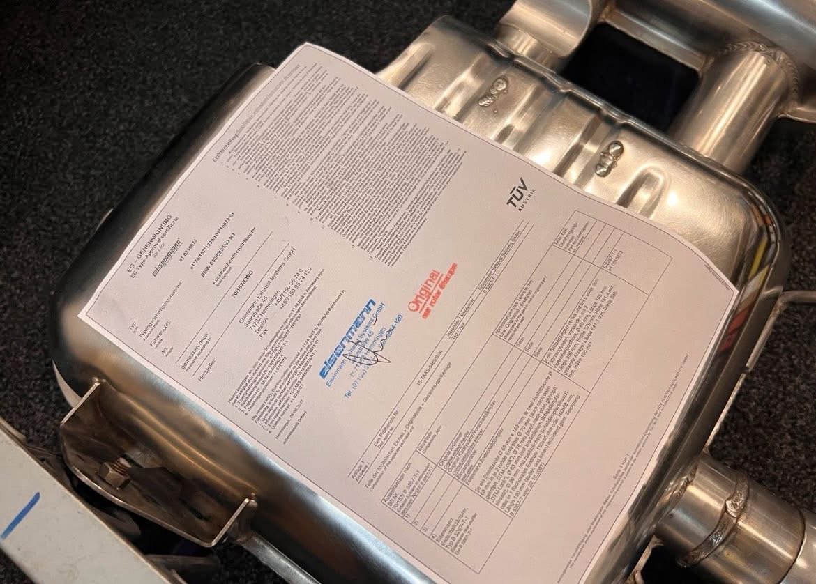 Silencieux arrière Eisenmann G-Power pour BMW M3 – Image 9