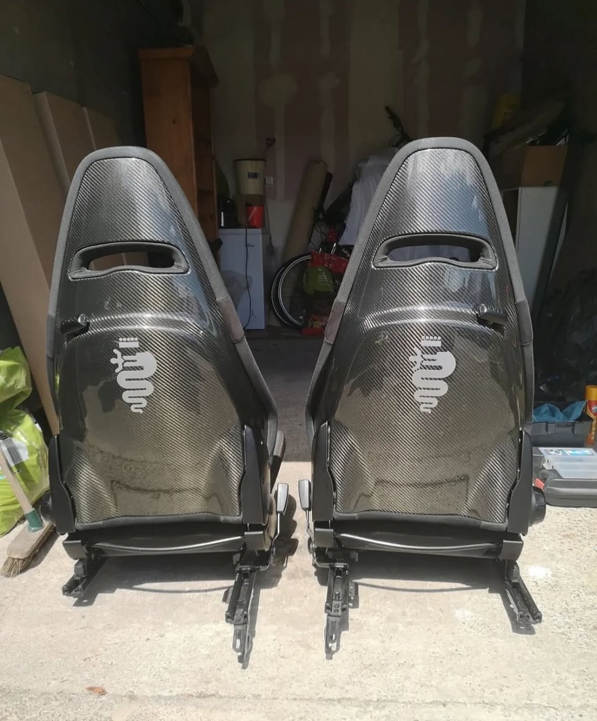 Paire de sièges baquets Sabelt en alcantara – Image 3