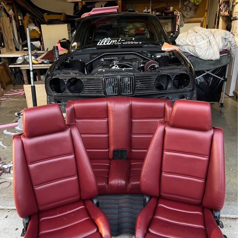 Complete BMW E30 Seat Set – Image 4