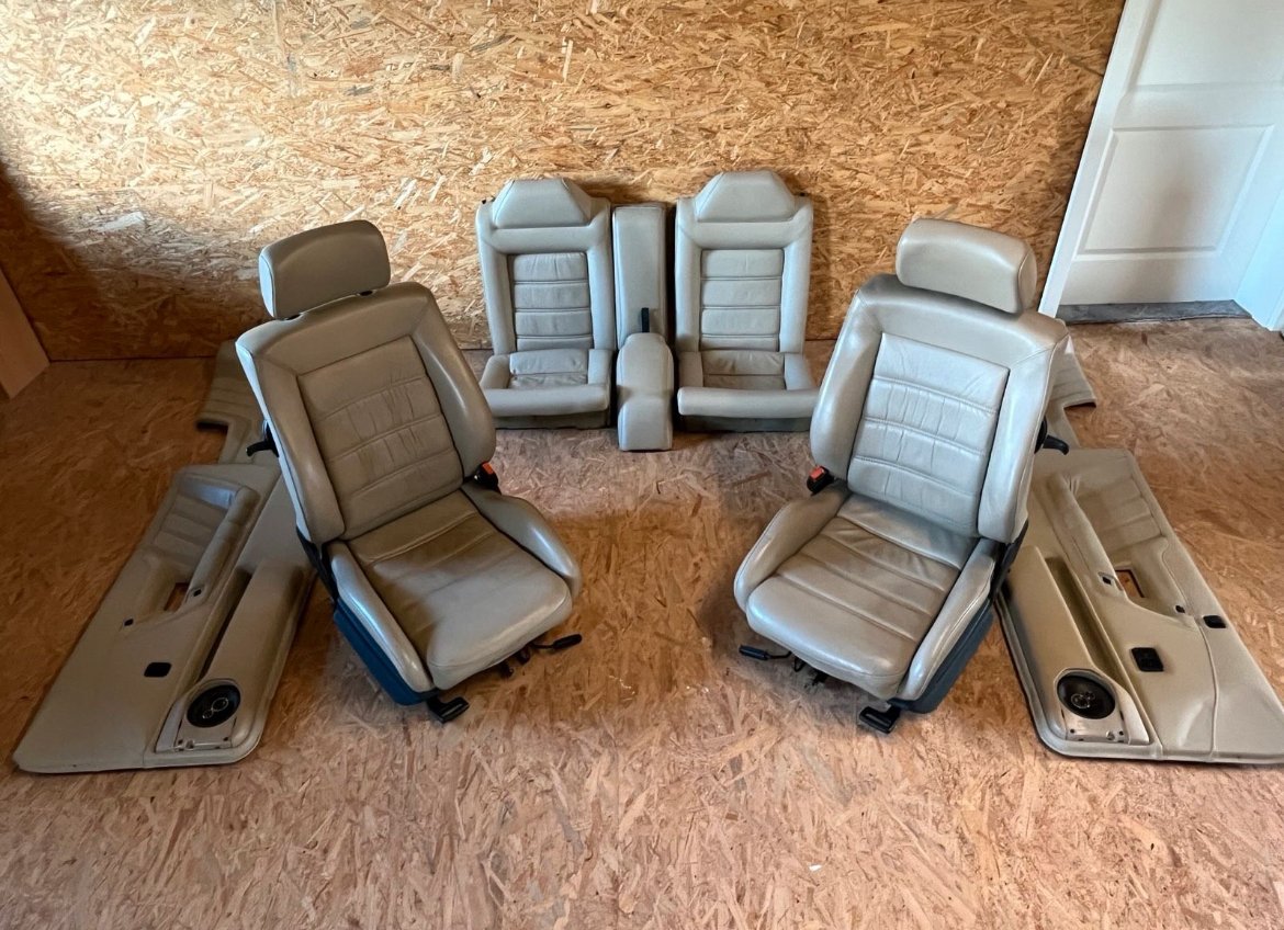 Intérieur cuir beige VW Corrado