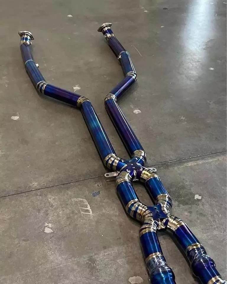 Titanium E9X S65 M3 Exhaust System – Image 6