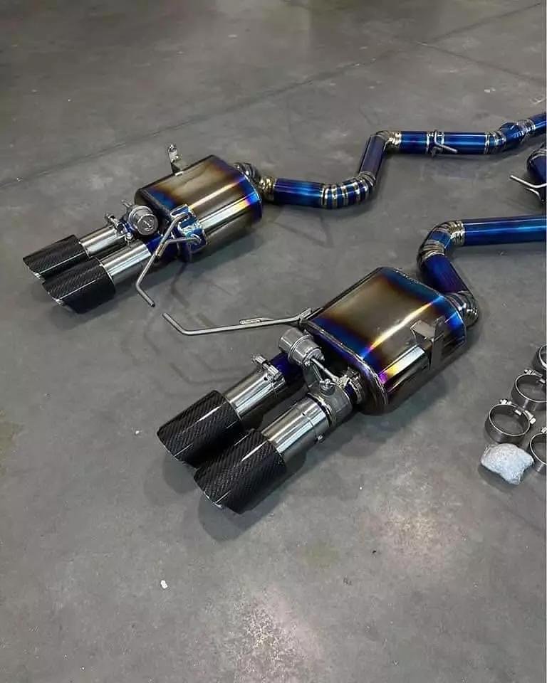 Titanium E9X S65 M3 Exhaust System – Image 3