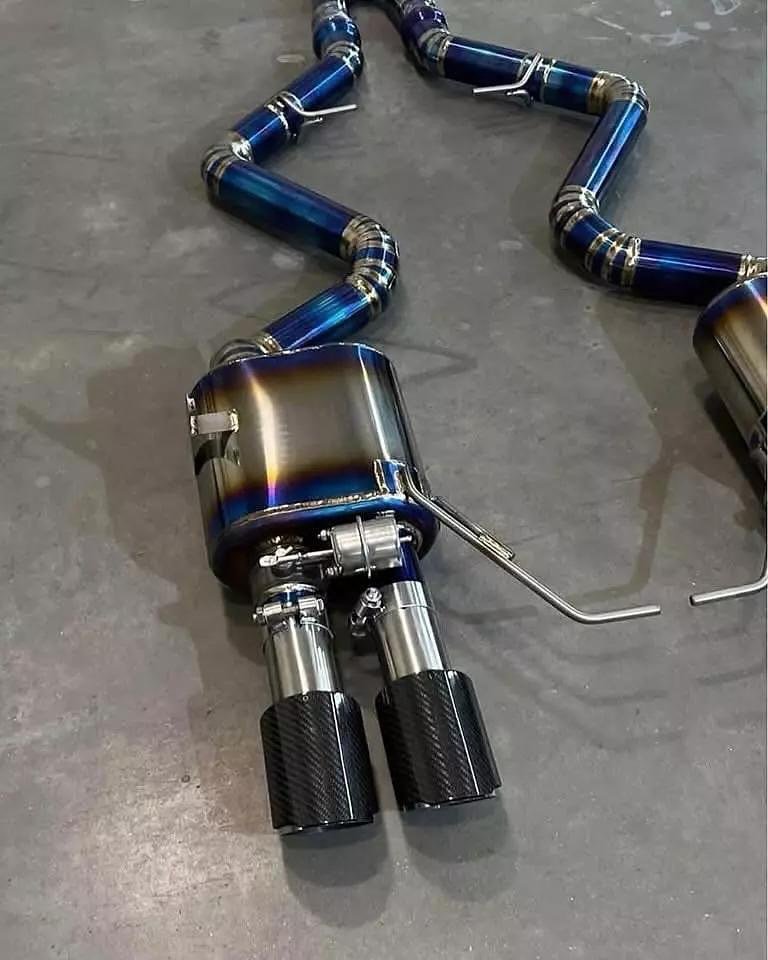 Titanium E9X S65 M3 Exhaust System – Image 4