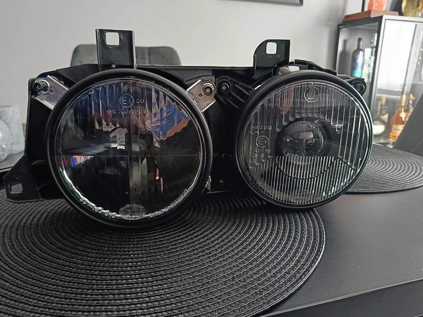 Phares HELLA Black pour BMW E34 – Image 3